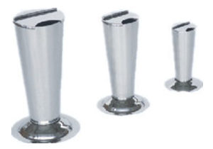 不銹鋼倒錐形鑷子筒（月牙型、方型缺口）A351-A353