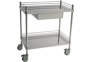 不銹鋼治療車IV型（凹臺(tái)面、有抽、無抽）B317、B318