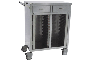 不銹鋼雙列病歷夾車Ⅲ型、IV型B381、B382