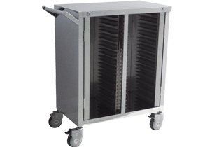 不銹鋼雙列病歷夾車 V型、Ⅵ型、Ⅶ型B383、B385